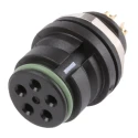 binder Circular Connector 5 Contacts Miniature Cable Socket Female IP67 Polyamide 250V 5A 720 Series 99-9116-00-05