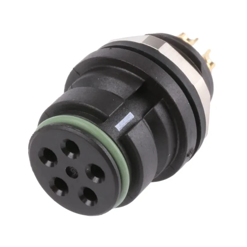 binder Circular Connector 5 Contacts Miniature Cable Socket Female IP67 Polyamide 250V 5A 720 Series 99-9116-00-05