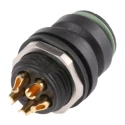 binder Circular Connector 5 Contacts Miniature Cable Socket Female IP67 Polyamide 250V 5A 720 Series 99-9116-00-05