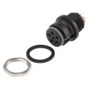 binder Circular Connector 5 Contacts Miniature Cable Socket Female IP67 Polyamide 250V 5A 720 Series 99-9116-00-05