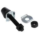 RS PRO Neoprene Foot Spindle with Toggle Clamp, M8 x 64mm, Pack of 5, Zinc Plated 261-426