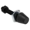 RS PRO Neoprene Foot Spindle with Toggle Clamp, M8 x 64mm, Pack of 5, Zinc Plated 261-426