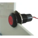 Marl Panel Mount LED Indicator, Red, Solder Tab, 12.7 mm, IP67, 28V, 16mA 699-501-63