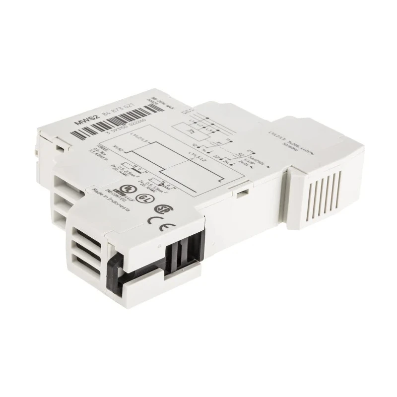 Crouzet 3 Phase Monitoring Relay 183–484 VAC/VDC, DPDT, DIN Rail, 5A, Terminal Block, IP30/IP20, 250V ac/dc, Model 84873021