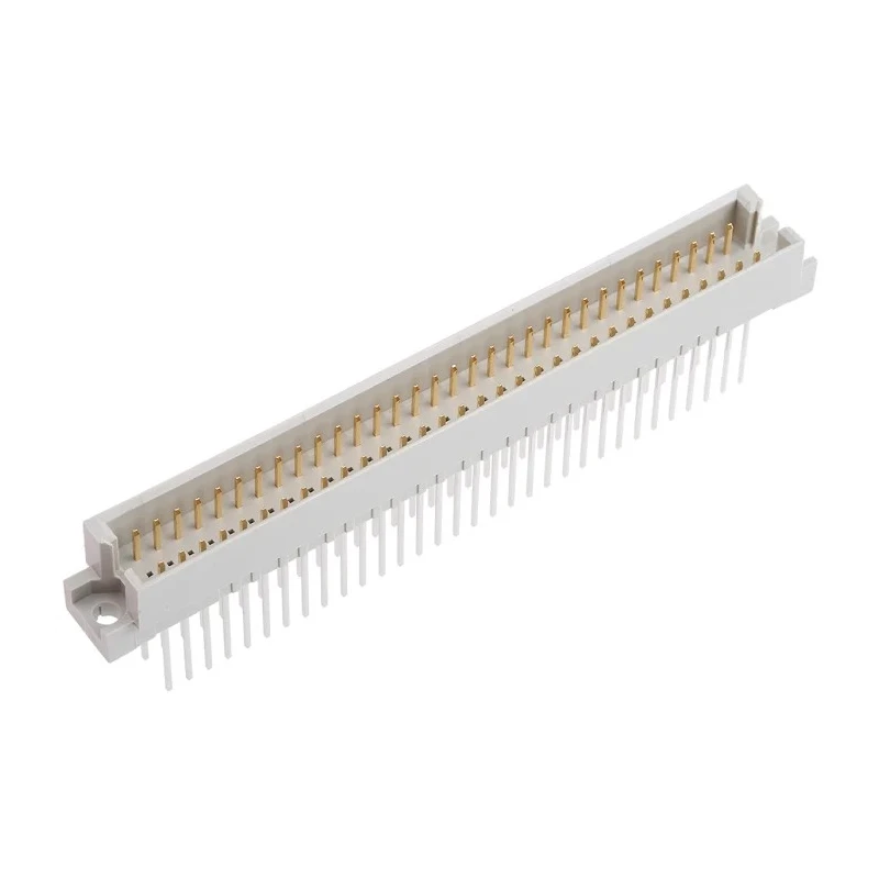 HARTING DIN 41612 Connector 64 Way 2.54 mm Pitch, Wire Wrap Type Through Hole, Class C2, 2 Row Male, Straight 2A 09731646907