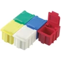 Licefa Transparent ABS Compartment Box 21 mm x 29 mm x 15 mm SMD-BOX N 1-2-2-7-7