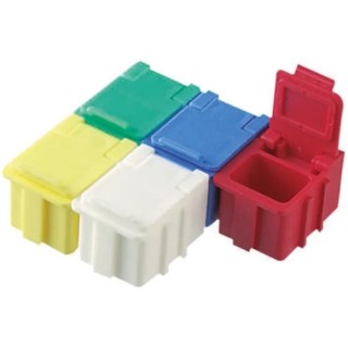 Licefa Transparent ABS Compartment Box 21 mm x 29 mm x 15 mm SMD-BOX N 1-2-2-7-7