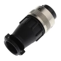 ITT Cannon 192 Straight Circular Connector Backshell, 7-Way, Nylon, For QM Range Connector, 73.5mm, Female 192991-0514