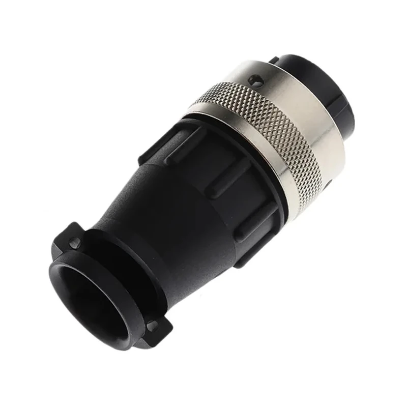 ITT Cannon 192 Straight Circular Connector Backshell, 7-Way, Nylon, For QM Range Connector, 73.5mm, Female 192991-0514