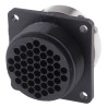 ITT Cannon Circular Connector, Panel Mount, 48 Contacts, Socket, Male, IP65, Trident Ringlock TR2448RMS1NB / 192990-1370