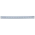 RS PRO Steel Slotted DIN Rail 500mm x 35mm x 7.5mm Zinc-Coated Cold Rolled Steel 467-406