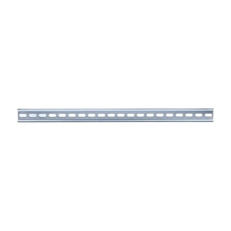 RS PRO Steel Slotted DIN Rail 500mm x 35mm x 7.5mm Zinc-Coated Cold Rolled Steel 467-406