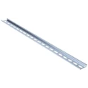 RS PRO Steel Slotted DIN Rail 500mm x 35mm x 7.5mm Zinc-Coated Cold Rolled Steel 467-406