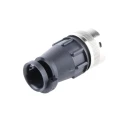 ITT Cannon 192 Straight Circular Connector Backshell Strain Relief, Nylon, 23 Contacts, QM Range, Female, Black 192991-0516