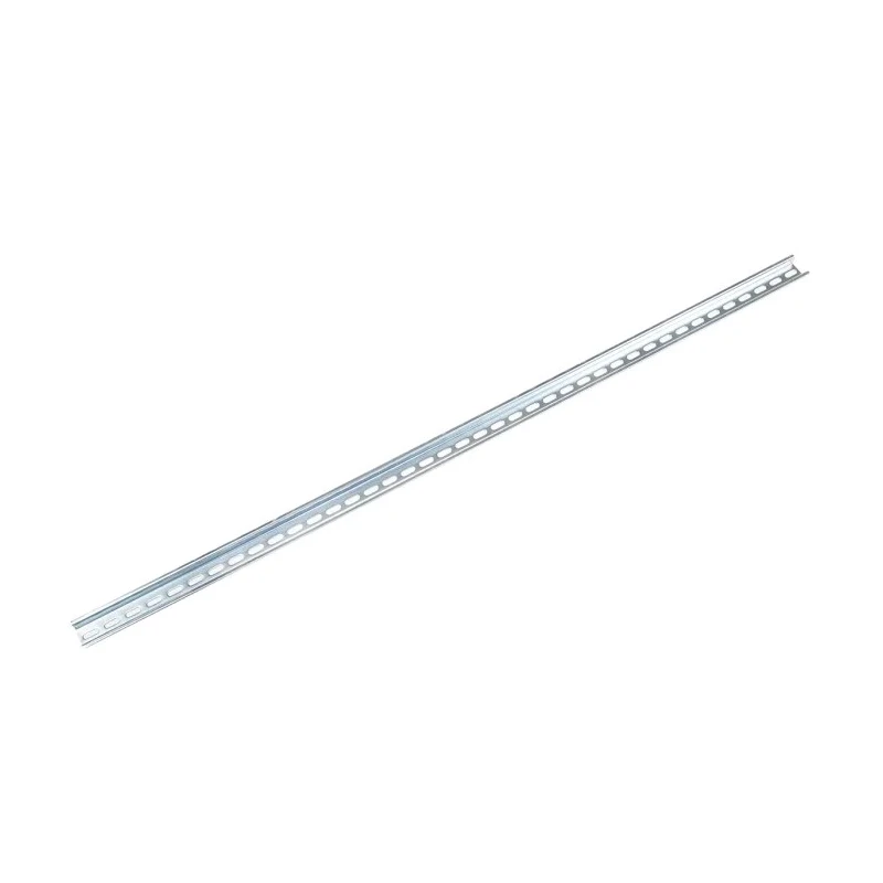 RS PRO Steel Slotted DIN Rail, Cold Rolled Zinc-Coated, 1m x 35mm x 15mm 467-428