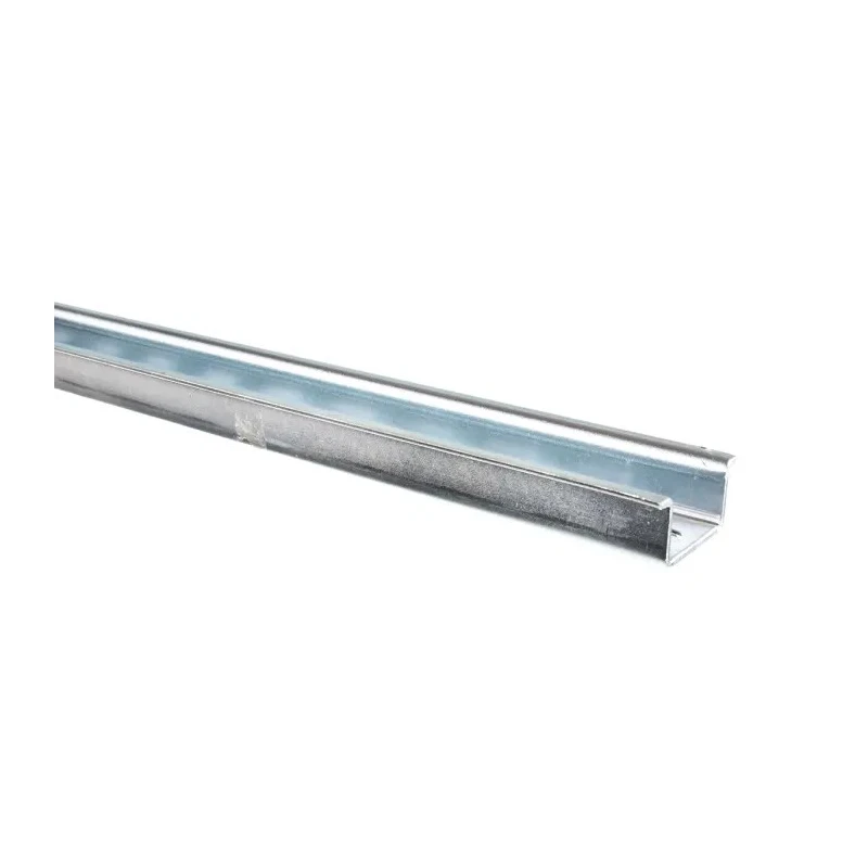RS PRO Steel Slotted DIN Rail, Cold Rolled Zinc-Coated, 1m x 35mm x 15mm 467-428