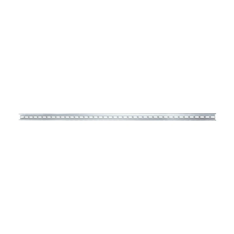 RS PRO Steel Slotted DIN Rail, Cold Rolled Zinc-Coated, 1m x 35mm x 15mm 467-428
