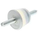 Taica Silicone Anti-Vibration Mount, M6 Male-to-Male Bobbin, 6mm Bore, 58mm Height THETA-C