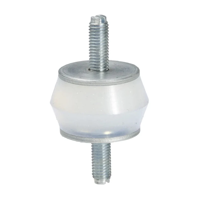 Taica M6 Anti-Vibration Mount Male to Male Bobbin, Silicone, 22 kg Compression, 6 mm Bore, 30 mm OD, 58 mm Height MN-5