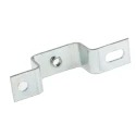 RS PRO TS Series Square Bracket, For Top Hat DIN Rail, Zinc Coated Mild Steel, 20mm Height, Grey 467-383