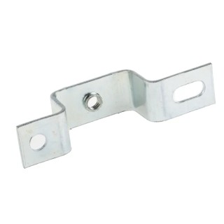 RS PRO TS Series Square Bracket, For Top Hat DIN Rail, Zinc Coated Mild Steel, 20mm Height, Grey 467-383