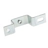 RS PRO TS Series Square Bracket, For Top Hat DIN Rail, Zinc Coated Mild Steel, 20mm Height, Grey 467-383