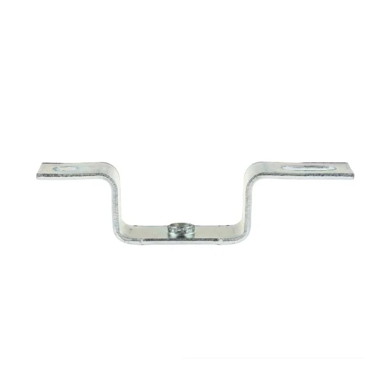 RS PRO TS Series Square Bracket, For Top Hat DIN Rail, Zinc Coated Mild Steel, 20mm Height, Grey 467-383