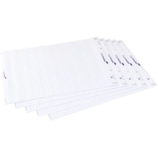 Legamaster Graph A1 Flip Chart 20 Sheets, Grid Paper, 98 x 65 cm, FSC, Micro-Perforated, 1565-00