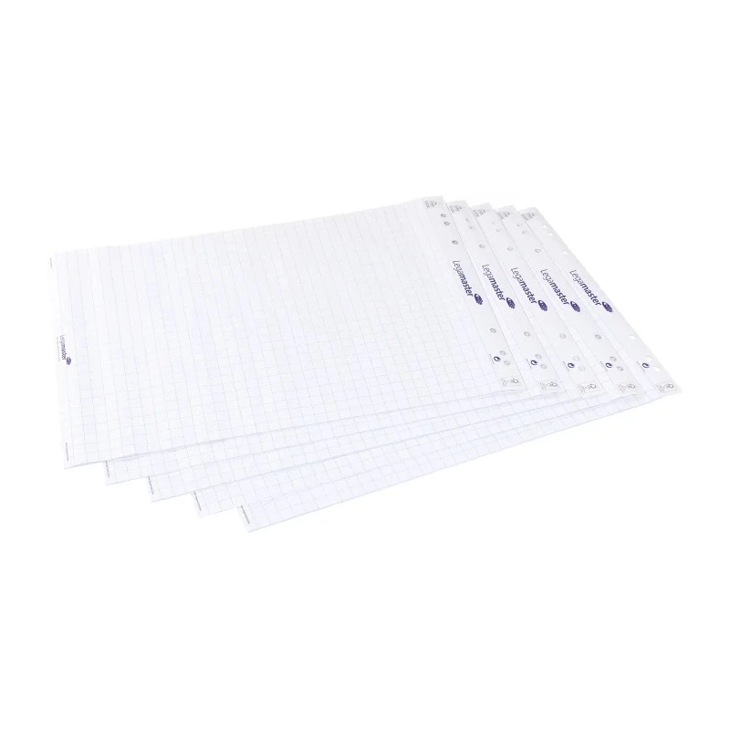 Legamaster Graph A1 Flip Chart 20 Sheets, Grid Paper, 98 x 65 cm, FSC, Micro-Perforated, 1565-00