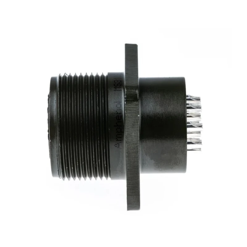 Amphenol Industrial MIL Spec Circular Connector, 10 Way, Box Mount, Female, Copper Alloy, IP67, 250/700V AC, Straight MS3102A