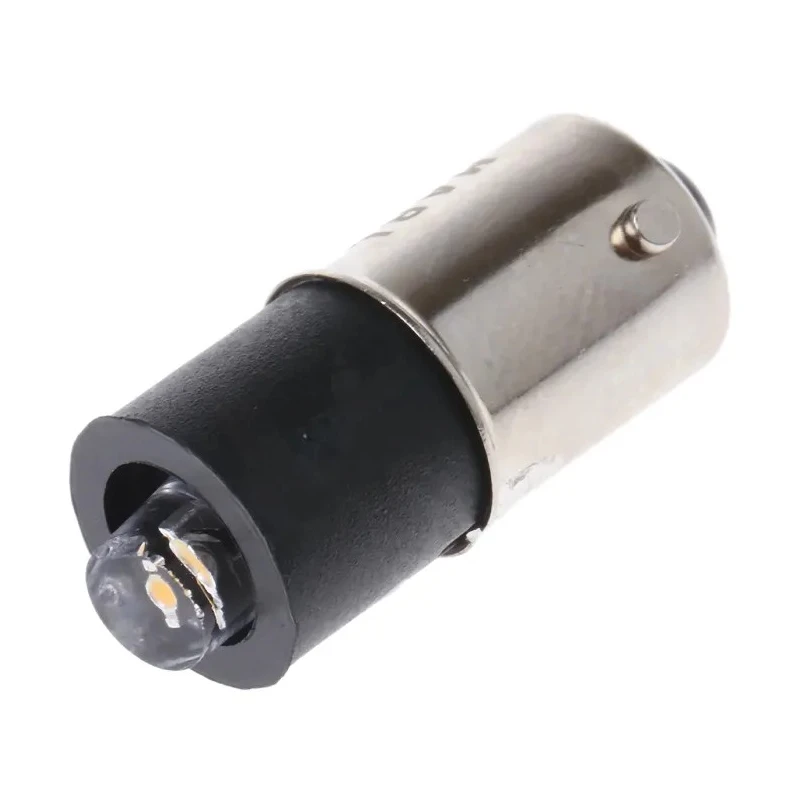 Marl White Indicator Lamp, Single Chip, 48V AC/DC, BA9 Base, 4.9mm Diameter, 9200mcd 255-993-64-38