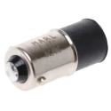 Marl White Indicator Lamp, Single Chip, 48V AC/DC, BA9 Base, 4.9mm Diameter, 9200mcd 255-993-64-38