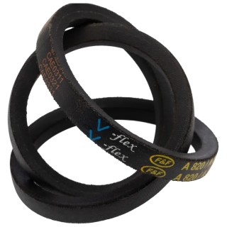 RS PRO Classical V Drive Belt A Section 787 mm Length, 8 mm Height, 13 mm Width, Polyethylene Terephthalate Rubber 472-048