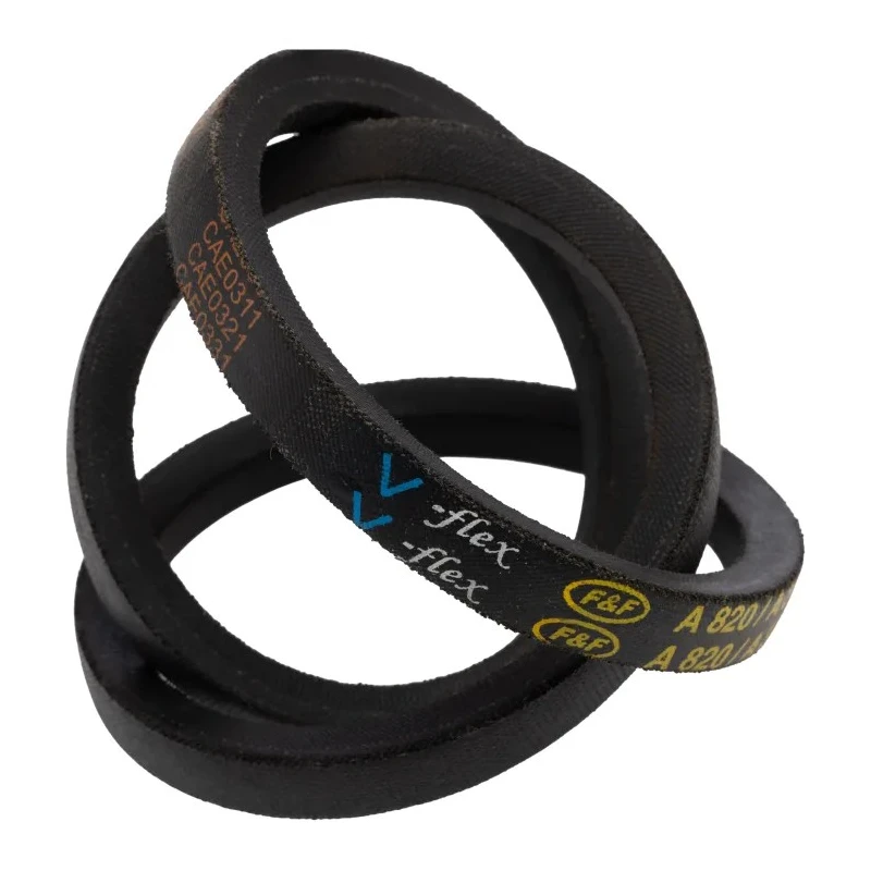 RS PRO Classical V Drive Belt A Section 787 mm Length, 8 mm Height, 13 mm Width, Polyethylene Terephthalate Rubber 472-048