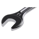 Facom Combination Spanner 4 to 41 mm, Satin Chrome Finish, 180 mm Length, 12-Point, 15° Offset, Metric 440.14