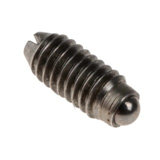 RS PRO Stainless Steel M4 Spring Plunger, 9.8 mm Long, Ball Diameter 2.5 mm, Threaded Body 478-567