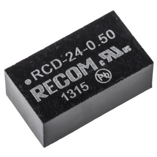 Recom  IP67 Constant Current LED Driver, 1 Output, 35V, 17.5W, PWM Dimming, 36V DC Input