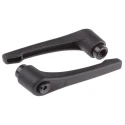 RS PRO Steel Clamping Lever, Fibreglass Reinforced Nylon Handle, Female M12 Thread, 12mm Insert, 83mm Length 478-765