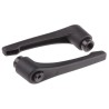 RS PRO Steel Clamping Lever, Fibreglass Reinforced Nylon Handle, Female M12 Thread, 12mm Insert, 83mm Length 478-765
