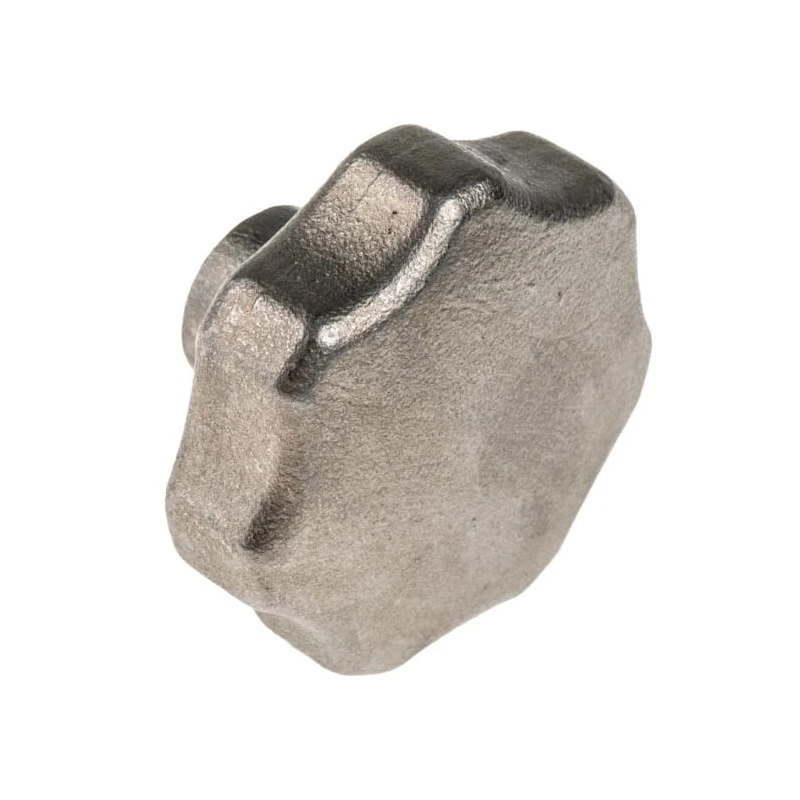 RS PRO Silver 304 Stainless Steel Multiple Lobes Clamping Knob, M6 Threaded Through Hole 478-939