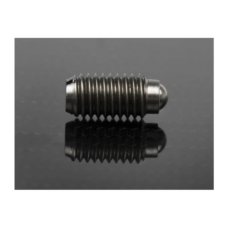 RS PRO Steel Spring Plunger M8 Thread, 17.5mm Length, 5mm Ball Diameter 478-911