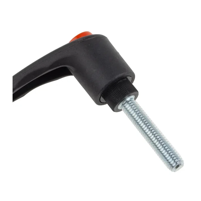 RS PRO Stainless Steel Clamping Lever M8 x 40 mm, Thermoplastic Handle, Steel Shaft, 478-945