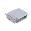 RS PRO Polyethylene Terephthalate Straight D-Sub Backshell, 25 Way, Size B, Grey 480-181