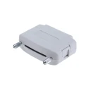 RS PRO Polyethylene Terephthalate Straight D-Sub Backshell, 25 Way, Size B, Grey 480-181