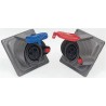 Legrand Industrial Power Connector, Panel Mount, 63A, 415V, IP44/IP45, Red, Switched, HYDRA 0 536 03