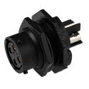Souriau Sunbank by Eaton Circular Connector, 4 Contacts, Panel Mount, Plug, Female, IP68/IP69K, Screw UTS7124SSCR
