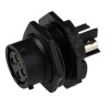 Souriau Sunbank by Eaton Circular Connector, 4 Contacts, Panel Mount, Plug, Female, IP68/IP69K, Screw UTS7124SSCR