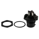 Souriau Sunbank by Eaton Circular Connector, 4 Contacts, Panel Mount, Plug, Female, IP68/IP69K, Screw UTS7124SSCR