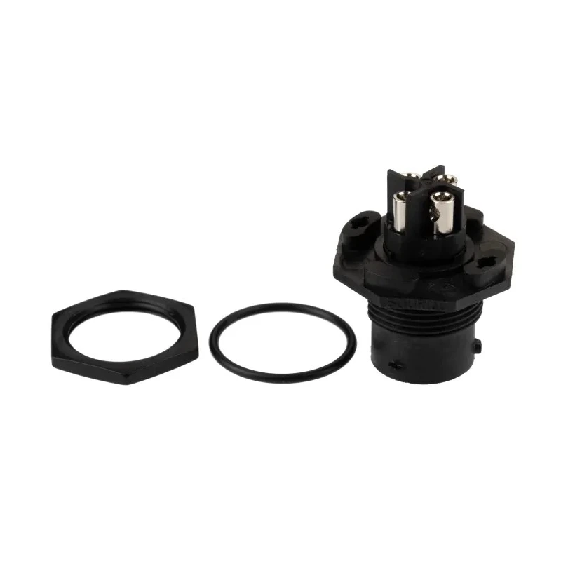 Souriau Sunbank by Eaton Circular Connector, 4 Contacts, Panel Mount, Plug, Female, IP68/IP69K, Screw UTS7124SSCR