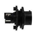 Souriau Sunbank by Eaton Circular Connector, 4 Contacts, Panel Mount, Plug, Female, IP68/IP69K, Screw UTS7124SSCR